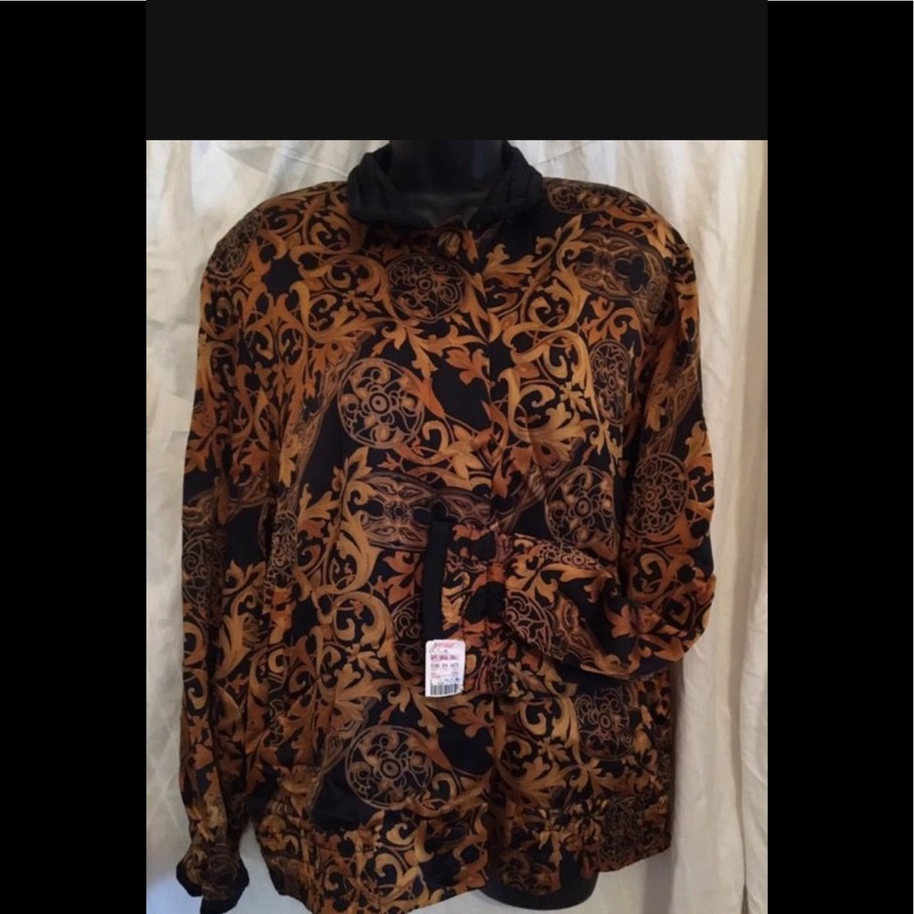 NWT VINTAGE satin jacket size 4 by Peter Nygard